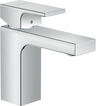 Змішувач для умивальника Hansgrohe Vernis Shape 100 без донного клапана, хром (71569000)
