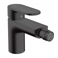 Змішувач для біде Hansgrohe Vernis Blend з донним клапаном pop-up, чорний матовий (71210670)