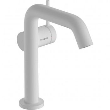 Смеситель для умывальника Hansgrohe Tecturis S 150 Fine CoolStart без донного клапана, Matt White (73341700)