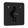 Смеситель скрытого монтажа Hansgrohe DuoTurn 2 потребителя, Matt Black (75414670)