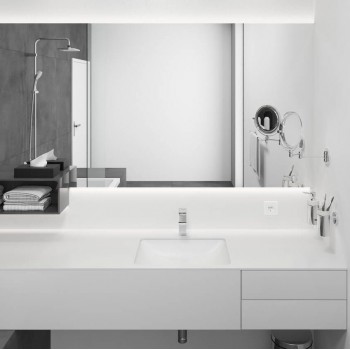 Змішувач для умивальника Hansgrohe Vernis Shape 100 без донного клапана, хром (71569000)