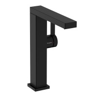 Смеситель Hansgrohe Tecturis E 210 Fine CoolStart для умывальника с поворотным изливом, Matt Black (73060670)