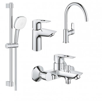 Набор смесителей Grohe UA123225K3 Bauloop 4 в 1
