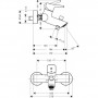 Hansgrohe Talis S 72400000 Смеситель для ванны