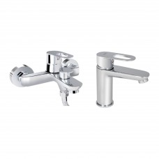 Набор смесителей Latwa 001 + Latwa 006 Chrome