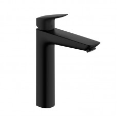 Змішувач для умивальника Hansgrohe Logis 190 без донного клапана, Matt Black (71091670)
