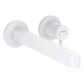 Змішувач для раковини Hansgrohe Finoris, білий матовий (76050700)