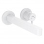 Змішувач для раковини Hansgrohe Finoris, білий матовий (76050700)