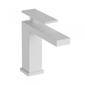 Змішувач Hansgrohe Tecturis E 110 для умивальника без донного клапана, Matt White (73011700)