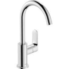 Змішувач для умивальника Hansgrohe Rebris S 210 рухомий носик, з донним клапаном pop-up, Chrome (72536000)