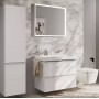 Змішувач Hansgrohe Tecturis E 110 для умивальника без донного клапана, Matt White (73011700)
