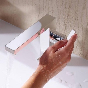 Змішувач для умивальника Hansgrohe Tecturis E 240 Fine CoolStart, Chrome (73070000)