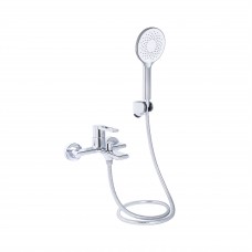 Змішувач для ванни Qtap Taurus (з душовим гарнітуром) QTTAU259CRM45661 Chrome