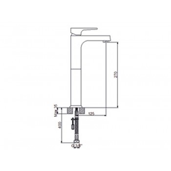 Newarc Aqua 941001 Смеситель для раковины