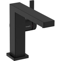 Смеситель для умывальника Hansgrohe Tecturis E 110 Fine CoolStart без донного клапана, Matt Black (73021670)