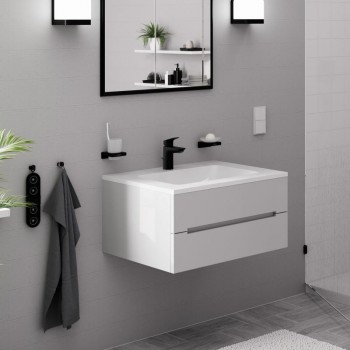Смеситель для умывальника Hansgrohe Logis 100, Matt Black (71100670)