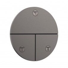 Перемикач Hansgrohe ShowerSelect Comfort S на 3 функції, Brushed Black Chrome (15558340)