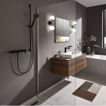 Змішувач для душу Hansgrohe Vivenis, Matt Black (75620670)