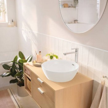 Змішувач для умивальника Hansgrohe Rebris S 240 CoolStart без д/к, Chrome (72582000)