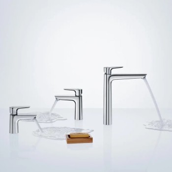 Смеситель для умывальника Hansgrohe Talis E 110 LowFlow с донным клапаном pop-up, хром (71715000)