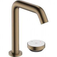 Смеситель для умывальника Hansgrohe Tecturis S 150 CoolStart на 2 отверстия, Brushed Bronze (73353140)