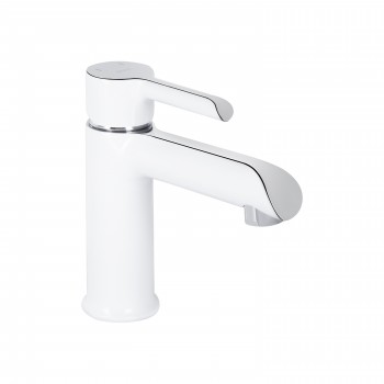 Змішувач для раковини Qtap Grand (з гігієнічним душем) QTGRA272CRW45671 Chrome/White