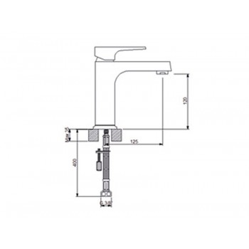 Newarc Aqua 941521 Змішувач для раковини