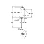 Смеситель для раковины Grohe Bauloop New 23764001