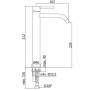 Змішувач для раковини Paffoni Light LIG 081 CR