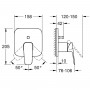 Grohe 1017780000 Cubeo Смеситель однорычажный с переключателем на 2 положения, хром