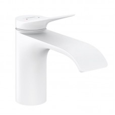 Змішувач для умивальника Hansgrohe Vivenis 80 з донним клапаном pop-up, білий (75010700)