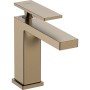 Змішувач для умивальника Hansgrohe Tecturis E 110 CoolStart без донного клапана, Brushed Bronze (73012140)