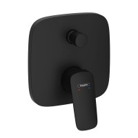 Змішувач Hansgrohe Logis прихованого монтажу ванна/душ, верхня частина, Matt Black (71405670)