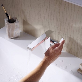 Змішувач Hansgrohe Tecturis E 110 Fine CoolStart для умивальника з донним клапаном pop-up, Chrome (73023000)