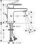 Hansgrohe Vernis Blend 71551000 Змішувач для раковини