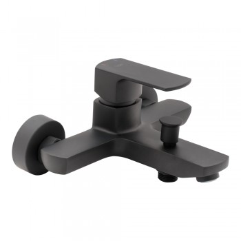 Смеситель для ванны Qtap Lipno QTNH3023101DCB Black Matt