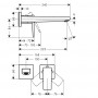 Смеситель для раковины Hansgrohe Metropol 32526670