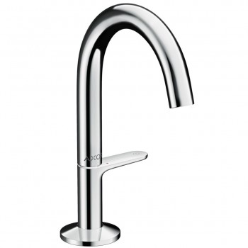 Змішувач для умивальника AXOR ONE Select 140 з донним клапаном push-open, хром (48010000)