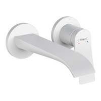 Смеситель для умывальника Hansgrohe Vivenis 195 со стены, Matt White (75050700)