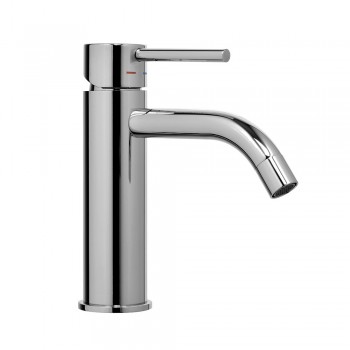 Змішувач для умивальника Paffoni Light без донного клапана Mercury Grey (LIG071MG)