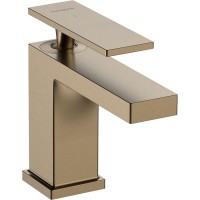 Смеситель для умывальника Hansgrohe Tecturis E 80 CoolStart, Brushed Bronze (73002140)