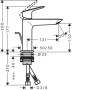 Hansgrohe Logis 71251000 Смеситель для раковины