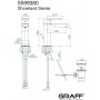 Змішувач для раковини Graff Shoreland 5599380