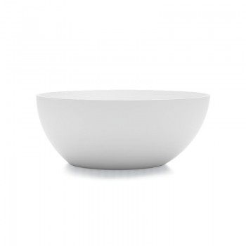 Ванна зі штучного каменю Treesse Bali 160x85x62h, біла глянсова (V026BL)