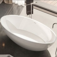 Ванна из искусственного камня Treesse Carezza 170х80 см, белый матовый (V307BO)