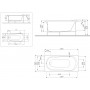 Панель для ванни Am Pm Spirit W72A-150-070W-P2 (150x70)