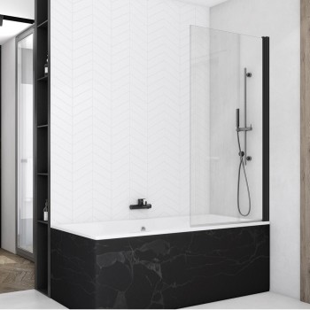 SanSwiss Solino SOEB107500607 Шторка для ванни (75х150 см.)