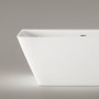 Ванна отдельностоящая Paa Quadro VAQUAWA/00 160х75 см. белый глянец