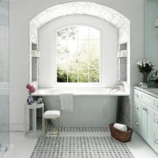 Ванна зі штучного каменю PAA Vario M, пристінна, 160х75, Glossy Alpine White (VAVARM_00)