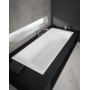 Ванна прямоугольная с ножками Tawa Slim rim 170x75 554.121.01.1 Geberit